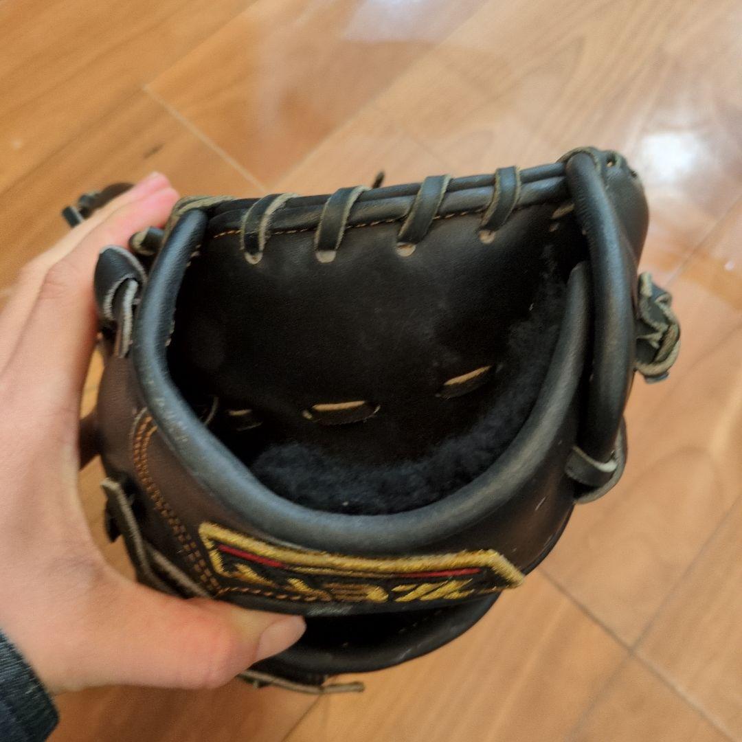 ZETT プロステイタス 硬式グローブ 黒