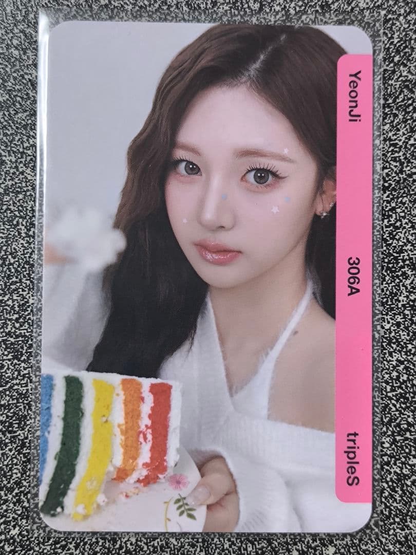 QR使用済 tripleS ヨンジ BB303-BB306 YeonJi