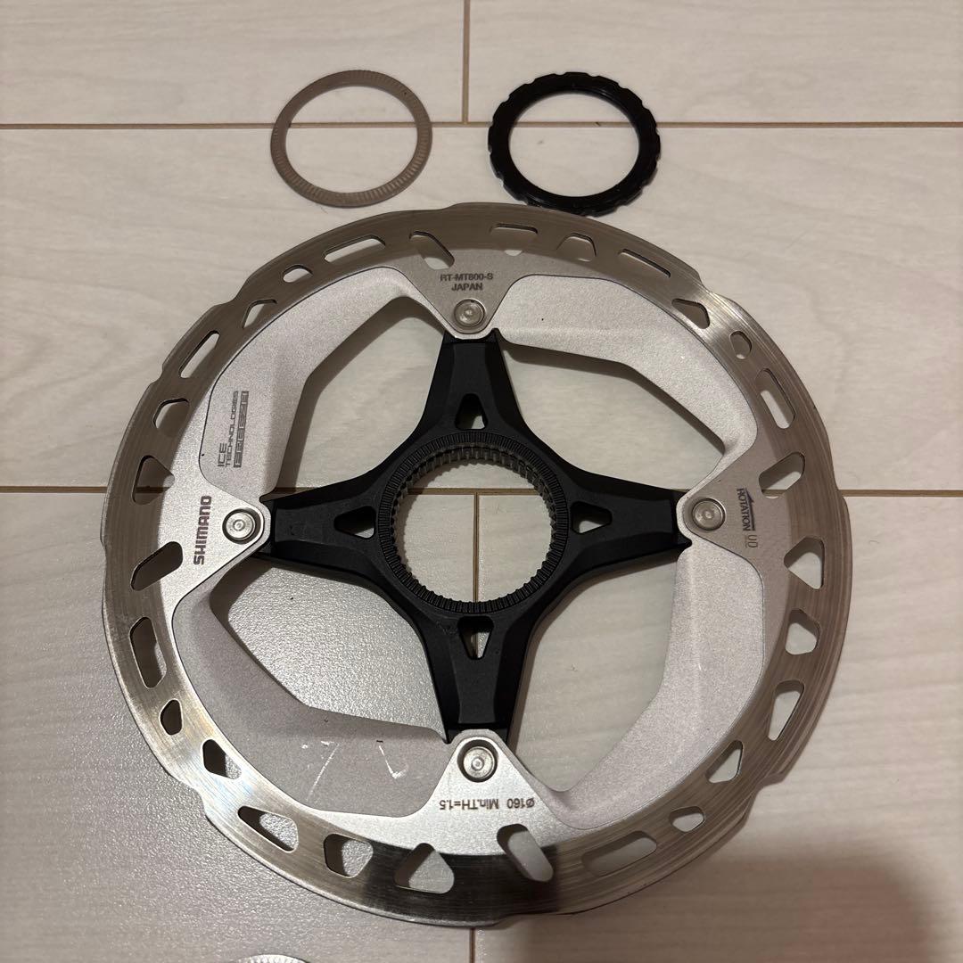 ディスクブレーキ 160mm 140mm 2枚セット