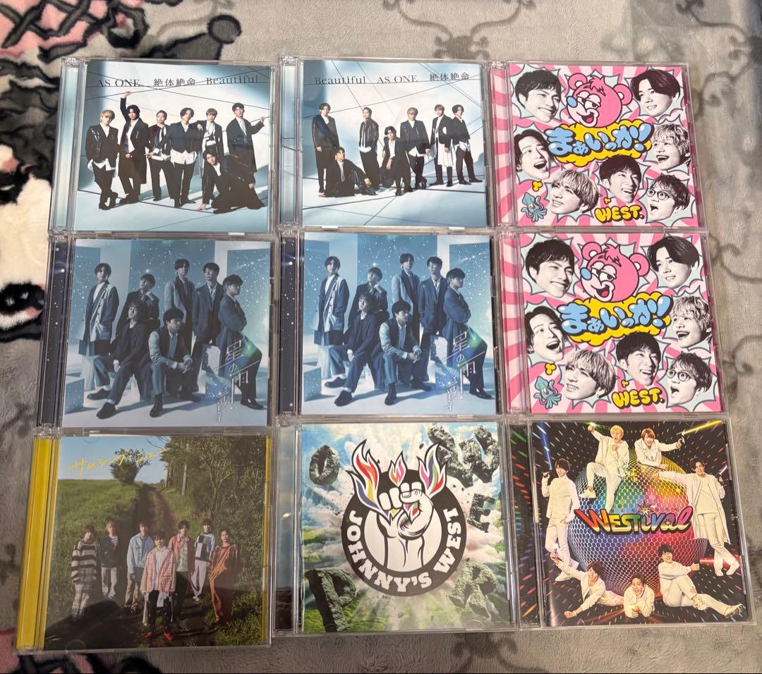 【本日限定値下げ】ジャニーズCD71枚まとめ売り 嵐/JUMP/WEST