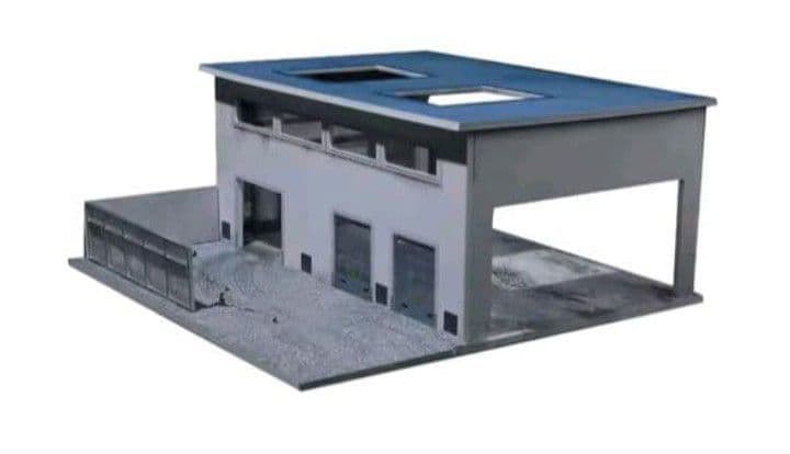 ★NEW■【町外れの大型整備工場】《新品・未使用品》