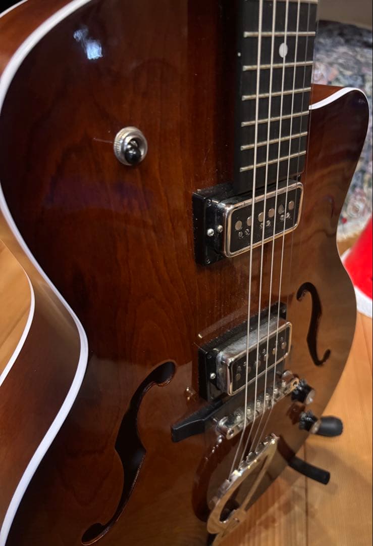 godin tarmond フルアコ　工房カスタム