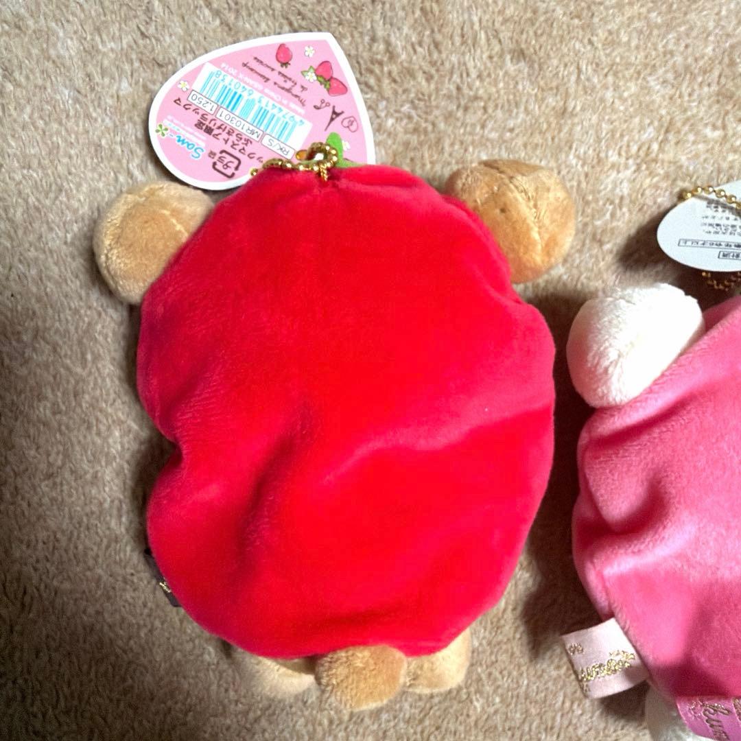 リラックマストア限定 あつめてぬいぐるみ パリのいちご 着ぐるみ