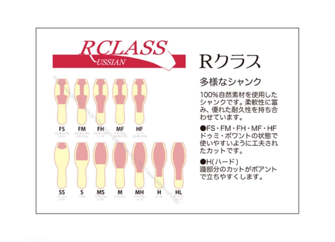 【未使用】アールクラス ルビン トゥシューズ 25cm