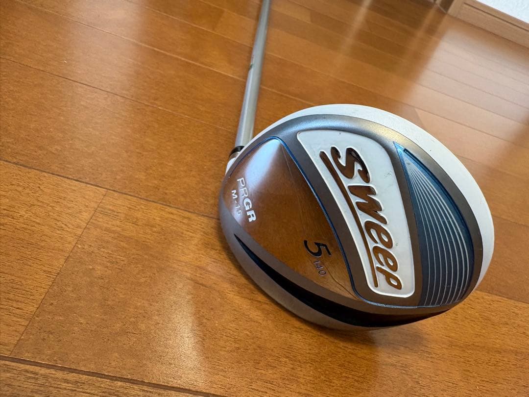 【良品】プロギア SWEEPフェアウェイウッド ５番21° ヘッドカバー付