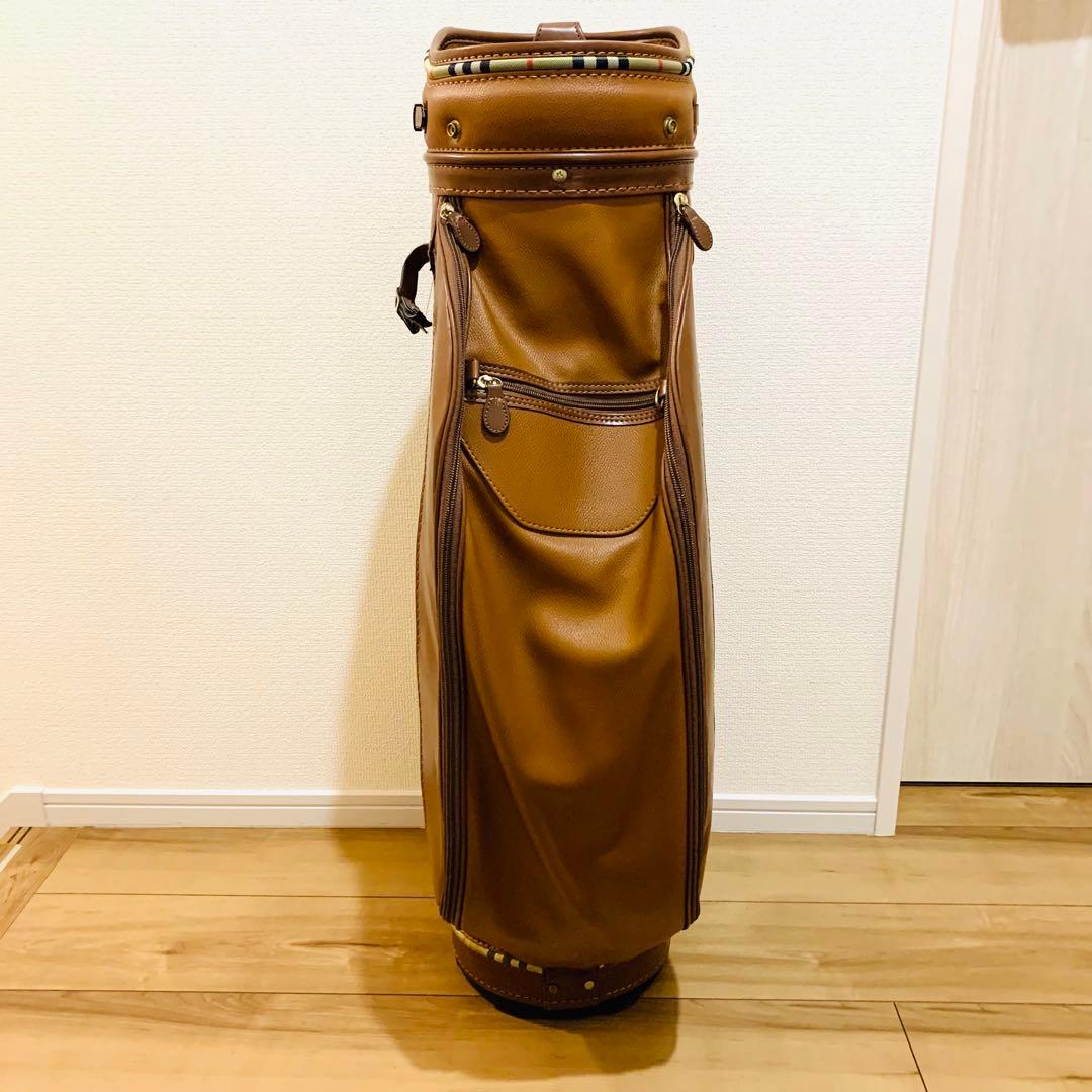 BURBERRY バーバリー キャディバッグ ヴィンテージ ノバチェック レザー