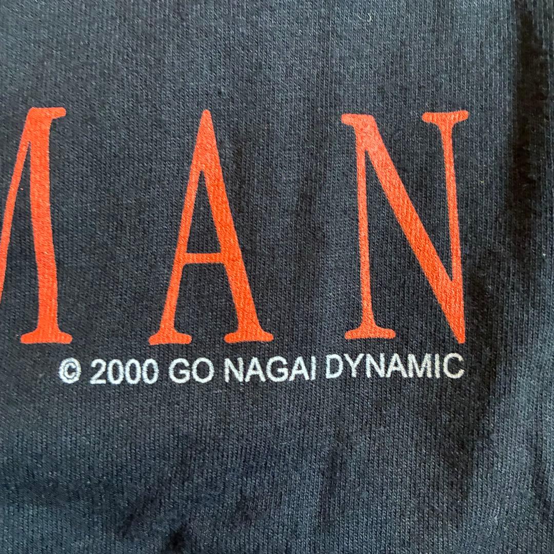 希少 00s デビルマン Tシャツ ユーロスクリーンスターズ 黒 ヴィンテージM