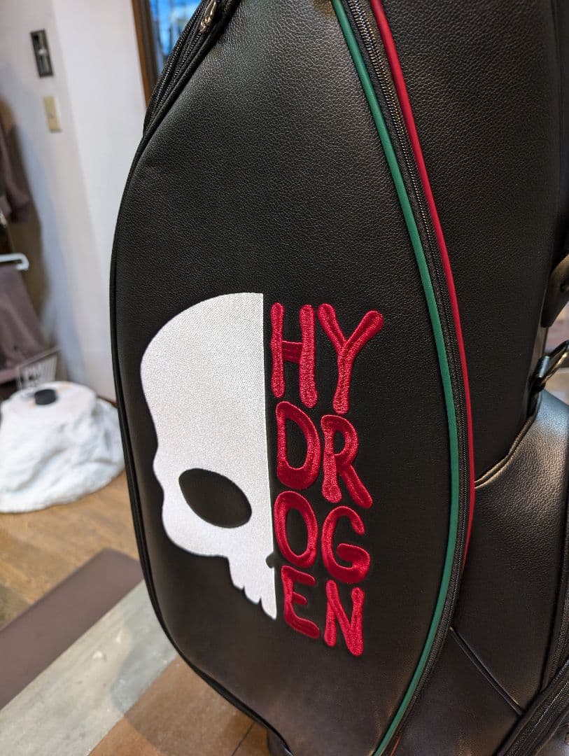 こ*つ様 HYDROGEN スカルデザイン キャディバッグ