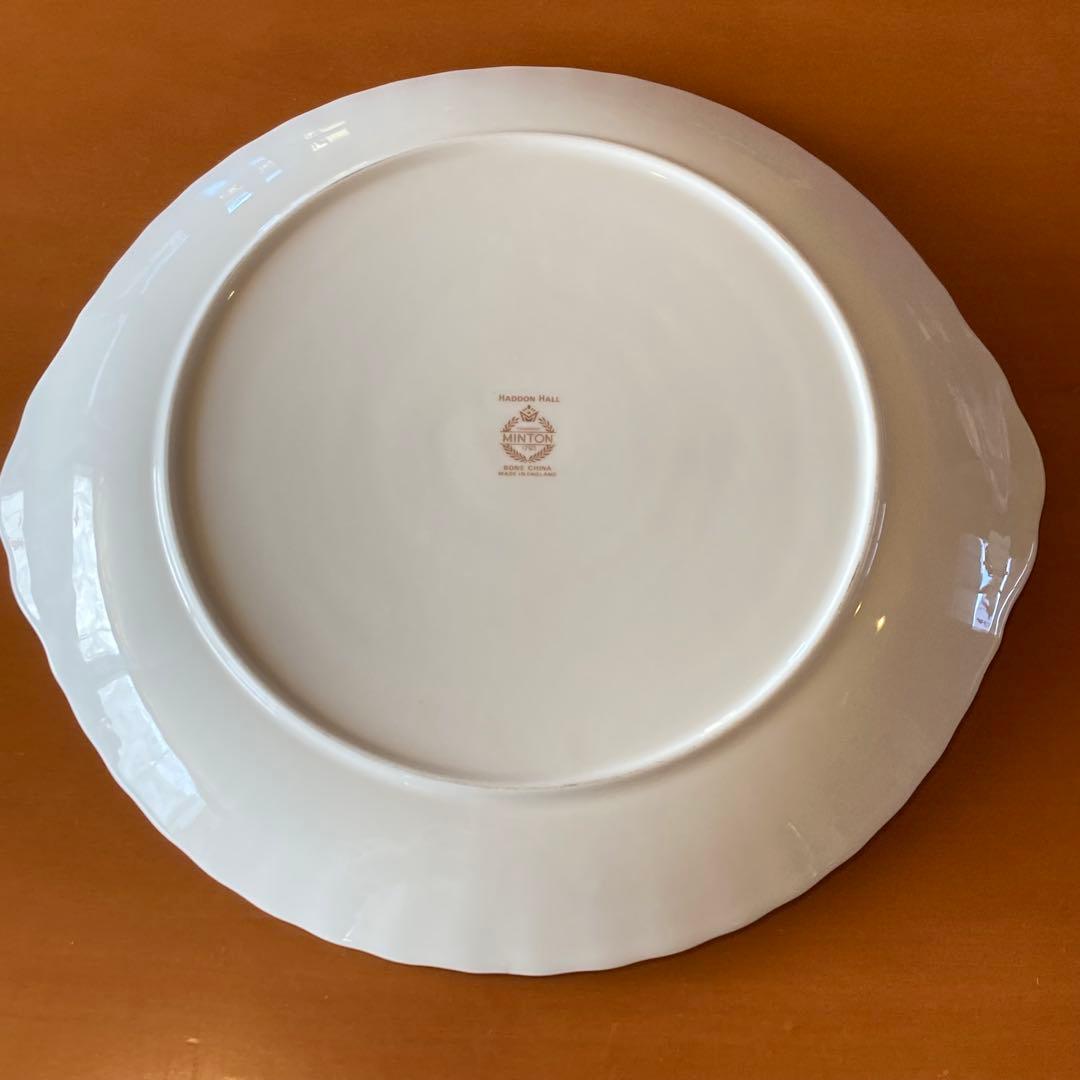 美品 MINTON Haddon Hall 大皿 31cm英国製 ボーンチャイナ