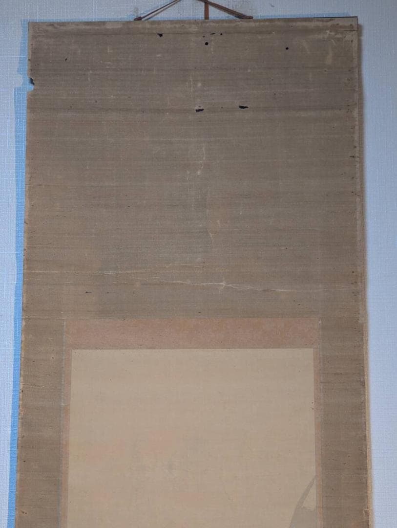 【真作】掛軸　真野暁亭　釣翁図　巧緻な筆線が冴える人物画　河鍋暁斎門　　V53