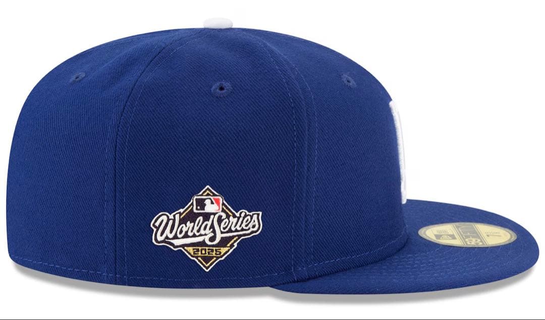 2025年World Series キャップ 59FIFTYネイビー ドジャース