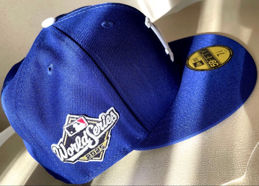 2025年World Series キャップ 59FIFTYネイビー ドジャース