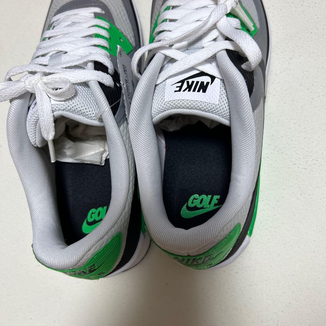 希少Nike Air Max 90g グレー/グリーン スニーカー