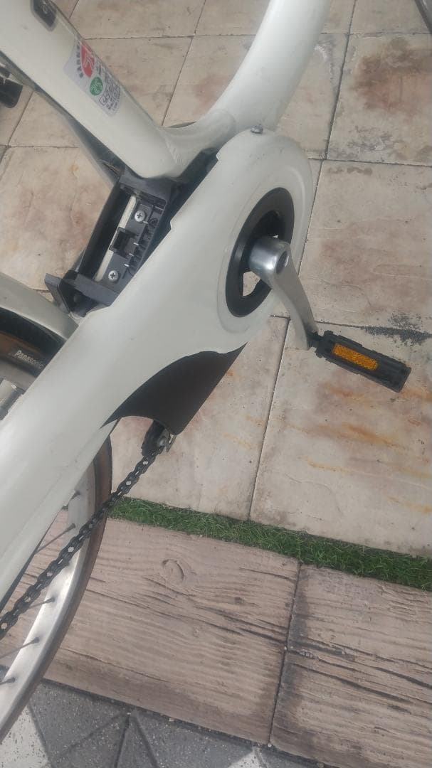 シティタイプ電動アシスト自転車 ホワイト