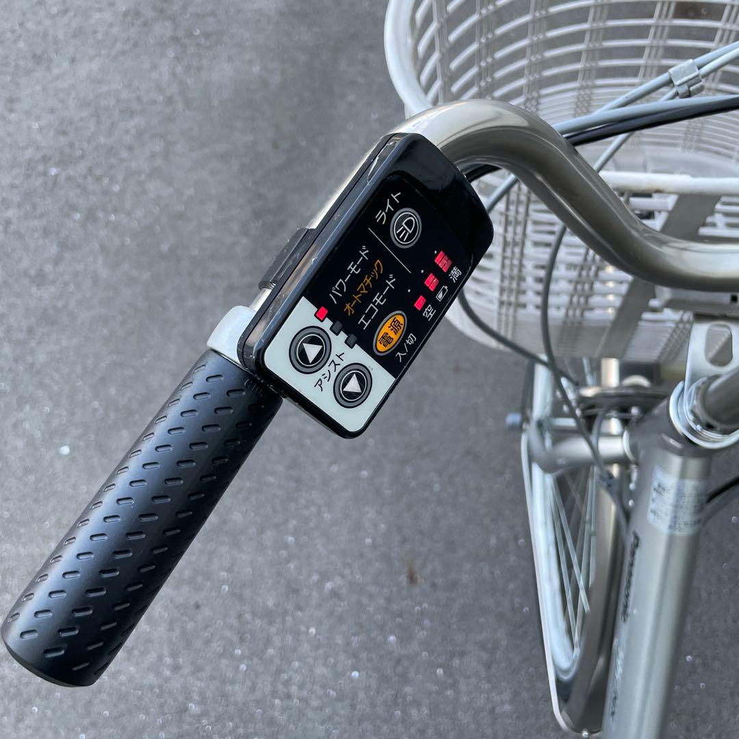 パナソニック電動アシスト自転車26インチシルバー