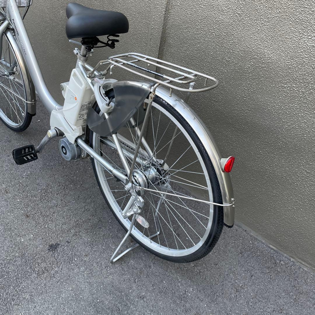 パナソニック電動アシスト自転車26インチシルバー