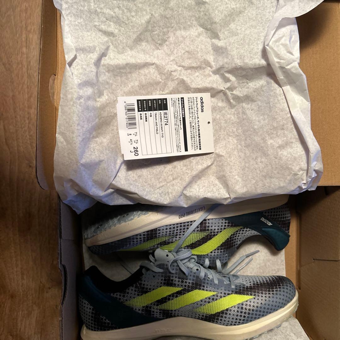 adidas ADIZERO アバンチtyo 26センチ
