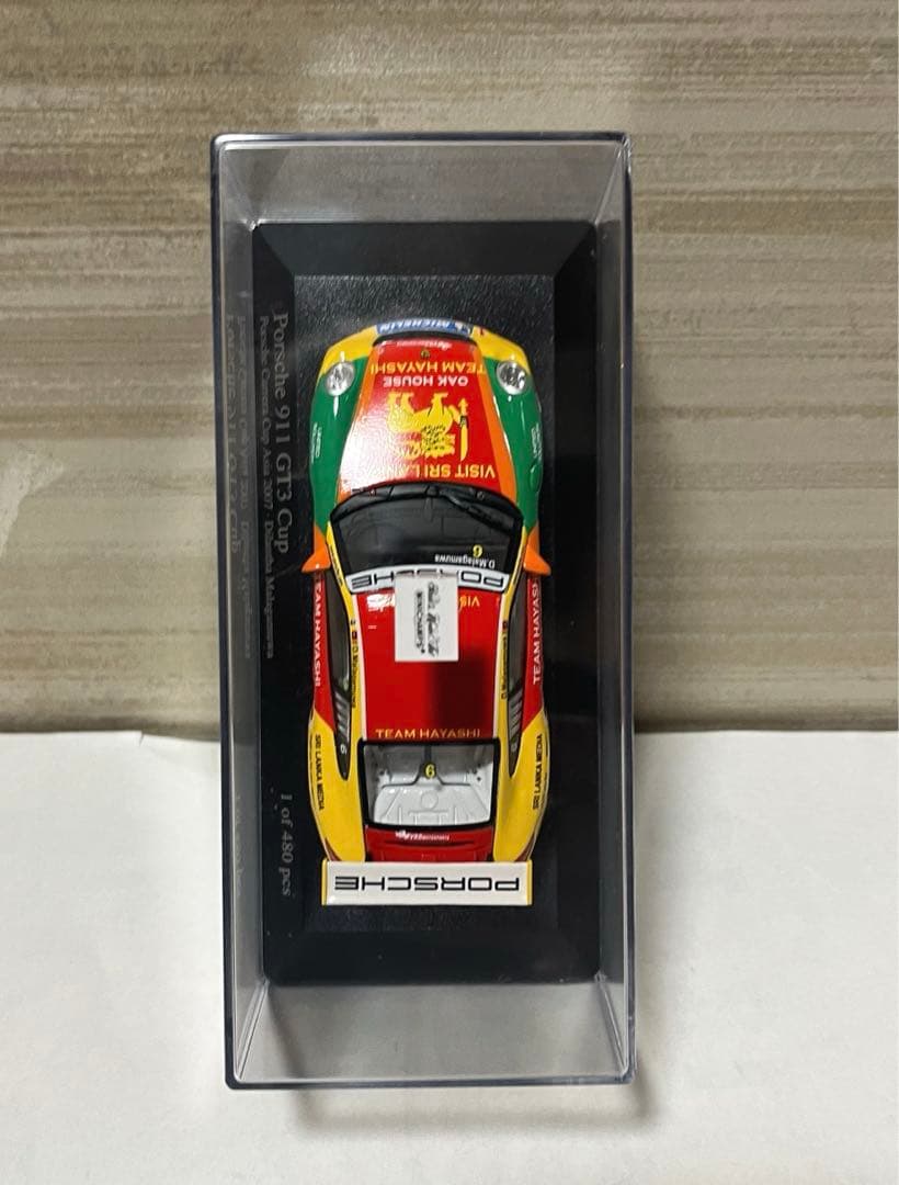 PMA 1/43 ポルシェ911 GT3 カレラ カップ 2007