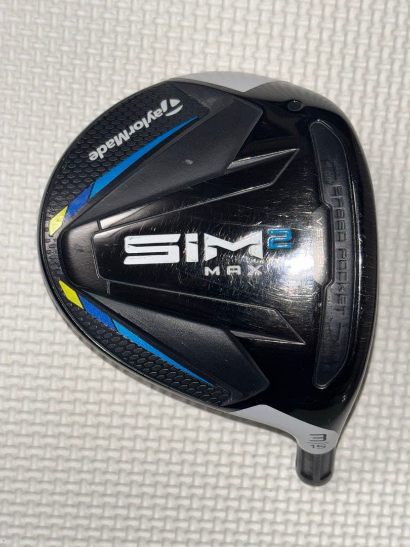 テーラーメイド　SIM2 MAX 3W （１5°）ヘッドのみ　NO3