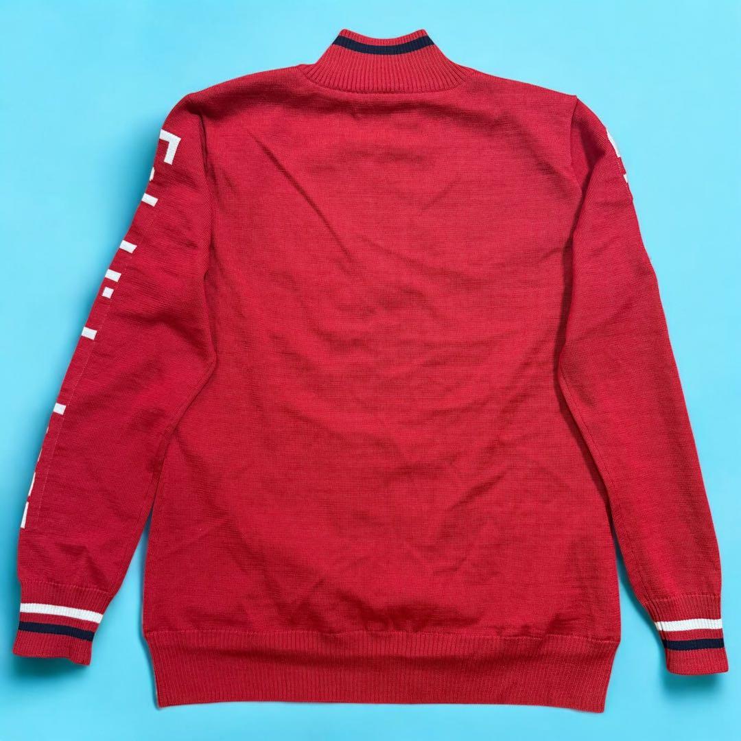 Munsingwearマンシングウェア　 防風ハーフジップセーター　L