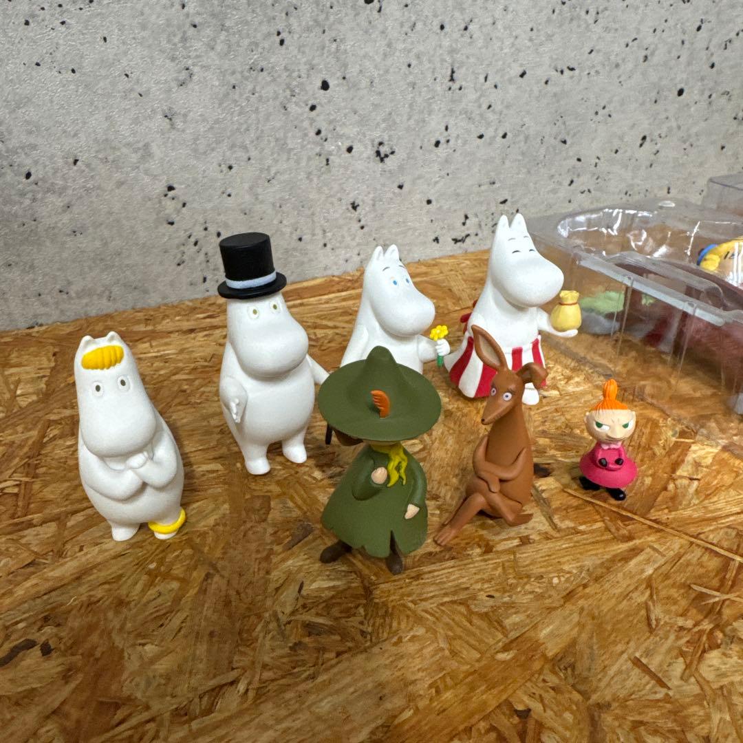 ムーミンハウスをつくる フィギュアセット