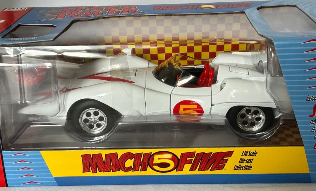 スピード・レーサー MACH 5 1/18 マッハGOGOGO 新品未開封品