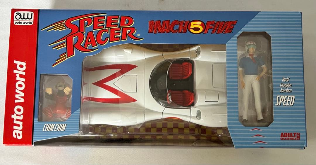 スピード・レーサー MACH 5 1/18 マッハGOGOGO 新品未開封品
