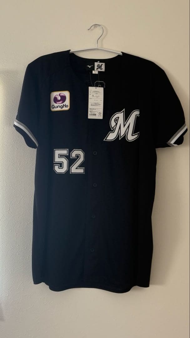 千葉ロッテマリーンズ ユニフォーム #52 益田直也 Oサイズ