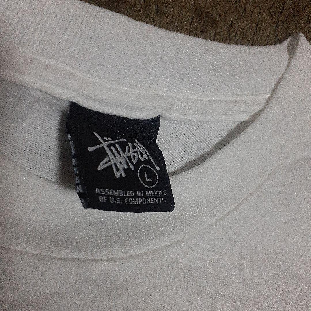 Stussy　ステューシー　×　エリックエルムズ　2006ワールドツアー　T　白