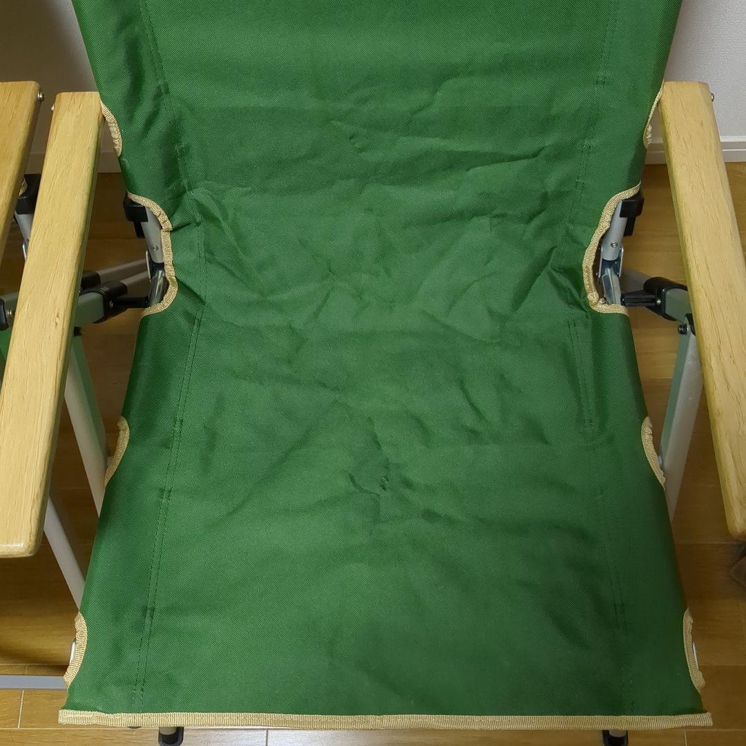 Coleman 折りたたみチェア 緑 2脚セット