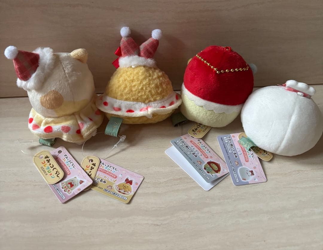 すみっコぐらし てのりぬいぐるみ　ストロベリークリスマス サンエックス