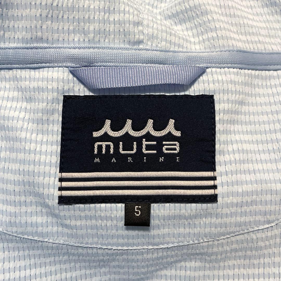 MUTA MARINE ムータマリン デザインパーカー　背中刺繍入り