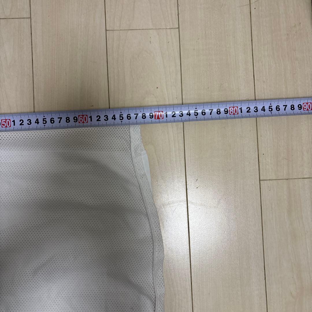 【美品】フランクアンドモリス　Mサイズ　メッシュスリーブレス　ホワイト　白