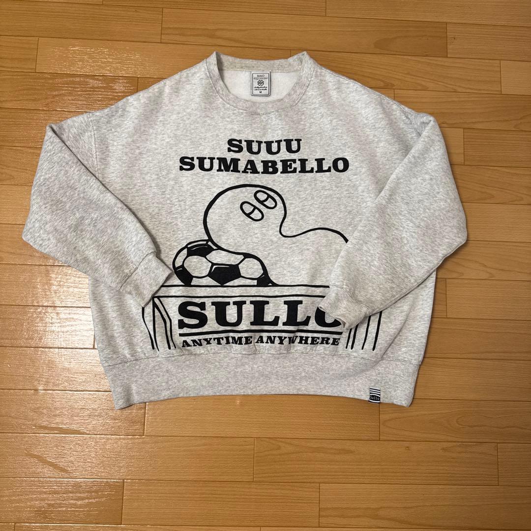 Sullo サッカーデザイン スウェットシャツ