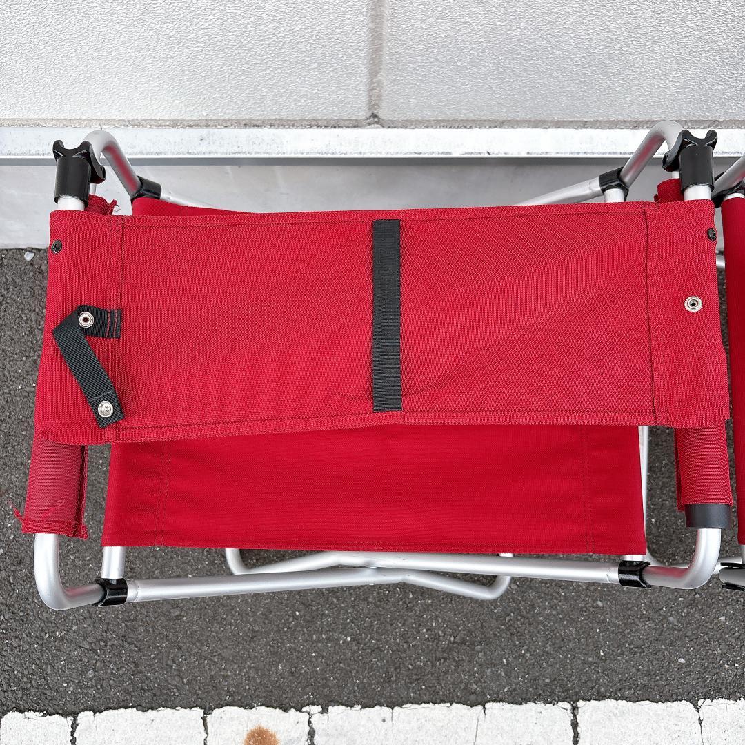 【良品】 peak FDチェアワイド RD LV-077RD