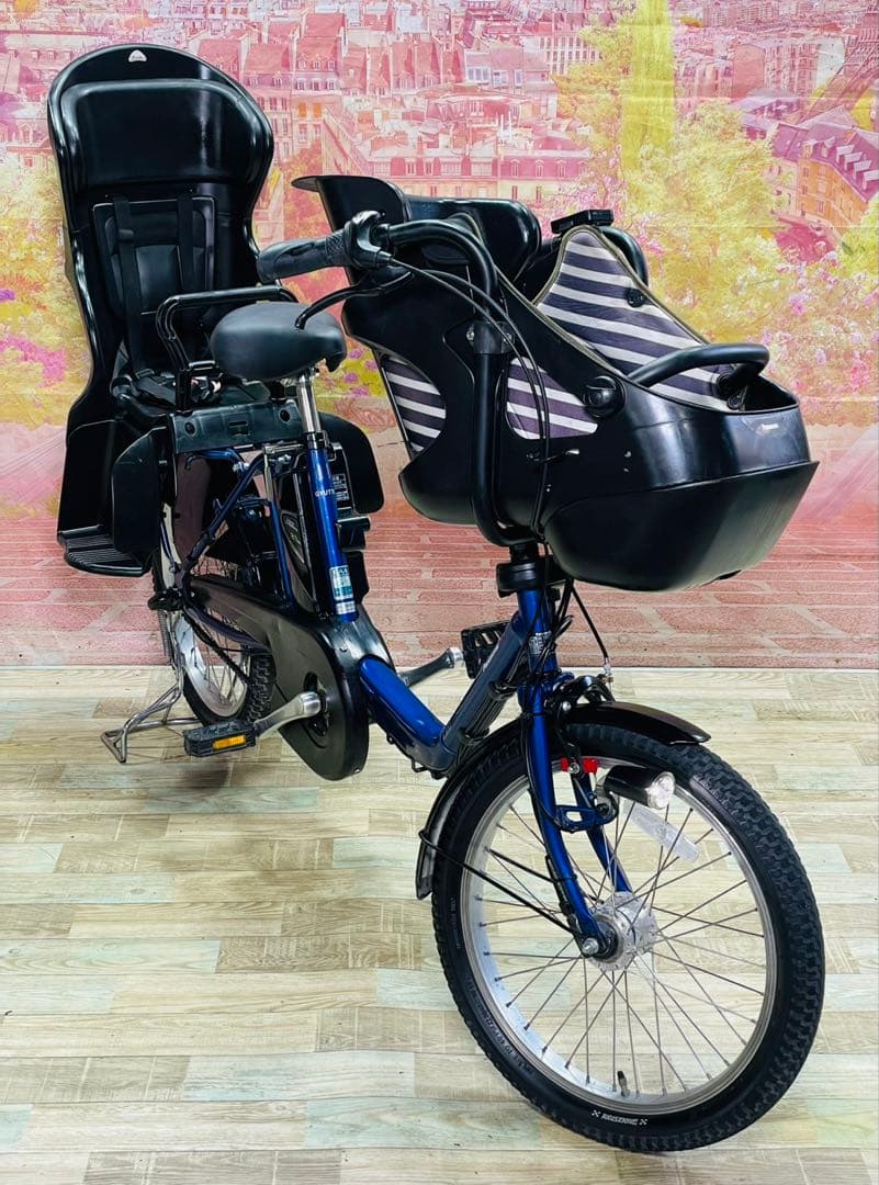ZK3712 電動自転車 パナソニック 子供乗せ 20インチ 送料無料