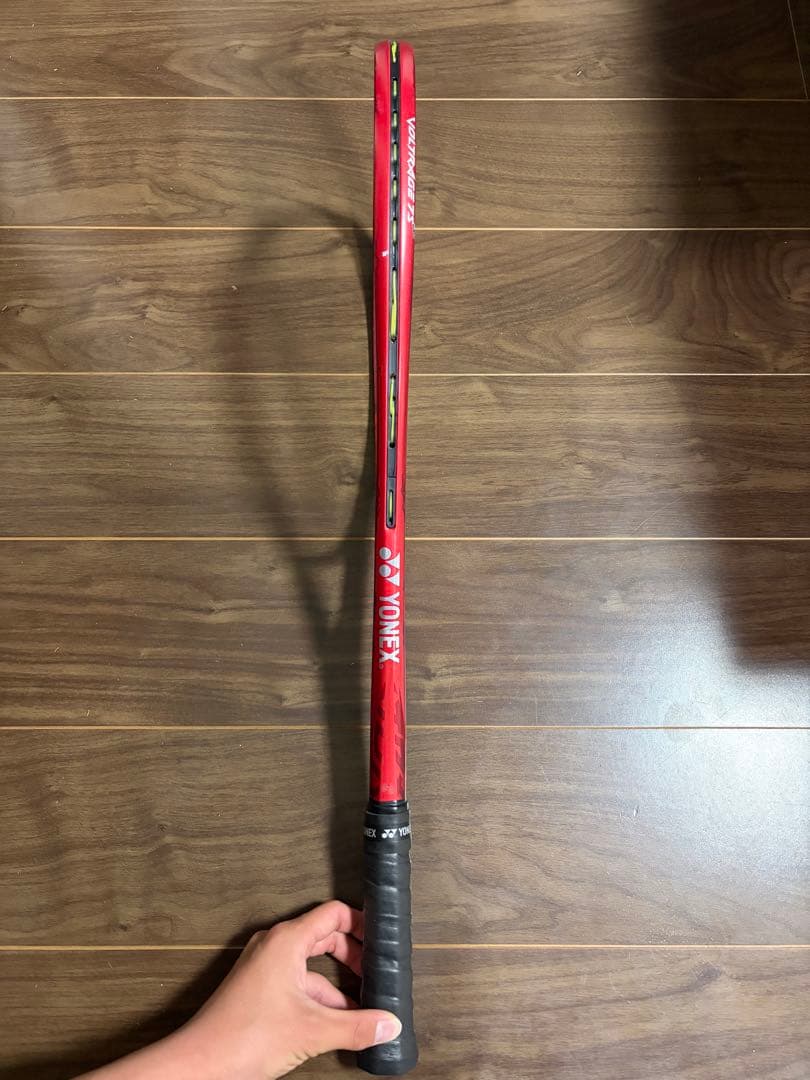 YONEX テニスラケット 赤 ケース付き