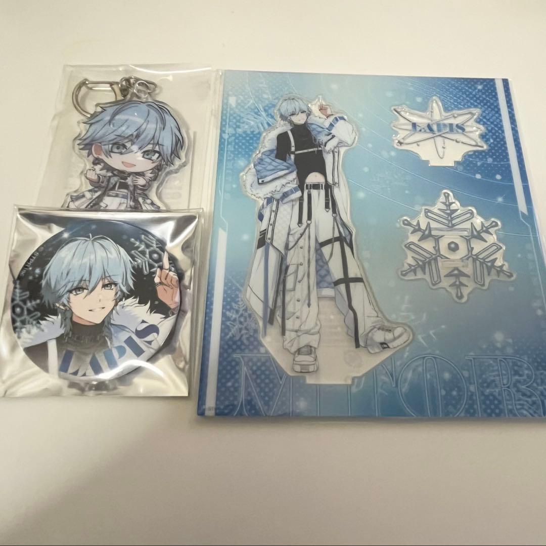 めておら　Lapis アクスタ　缶バッジ
