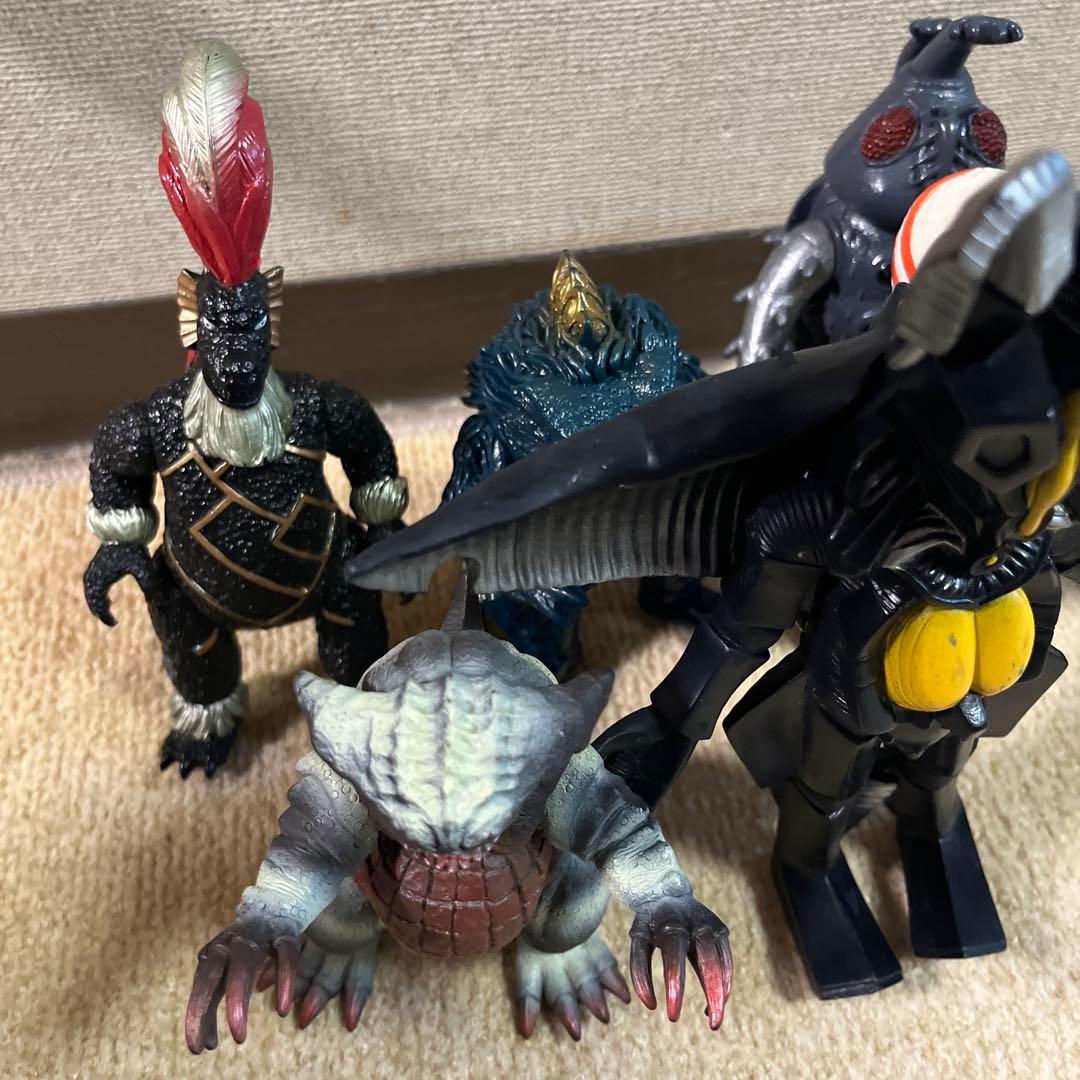 ウルトラ怪獣シリーズ　ソフビ　当時物