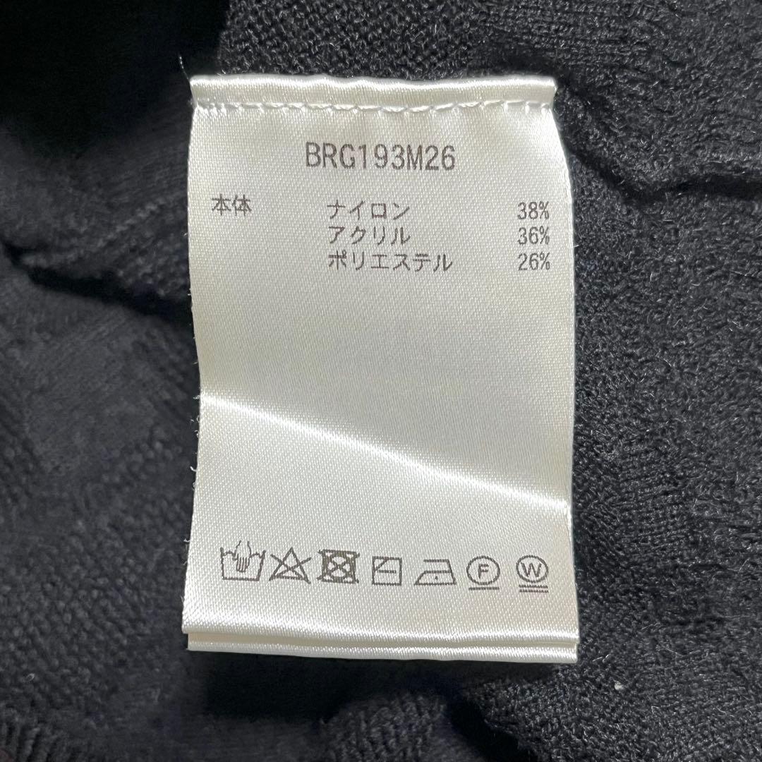 ✨美品✨BRIEFING ゴルフウェア 薄手ニット カモフラ ジャガード 黒