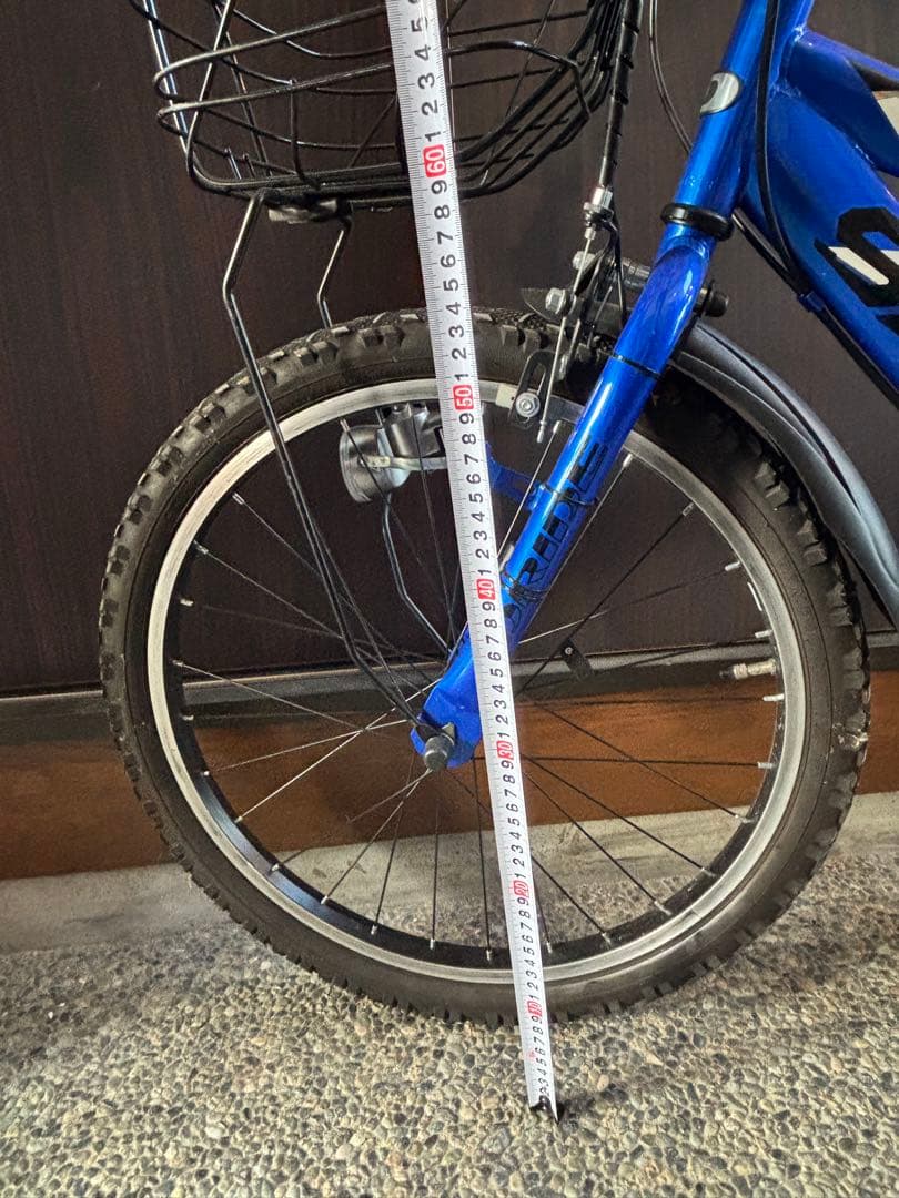 【富山県内直接引渡限定】DRIDE S3 子供用自転車 バスケット付き　22