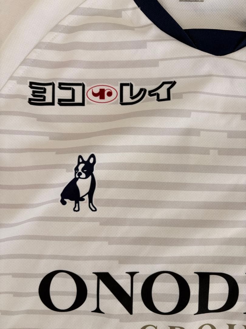 松尾佑介 横浜FC ユニフォームアウェイ#37