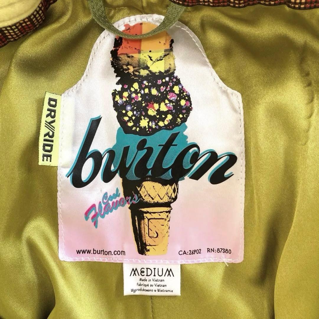 BURTON スノーボードウェア 上下セット M