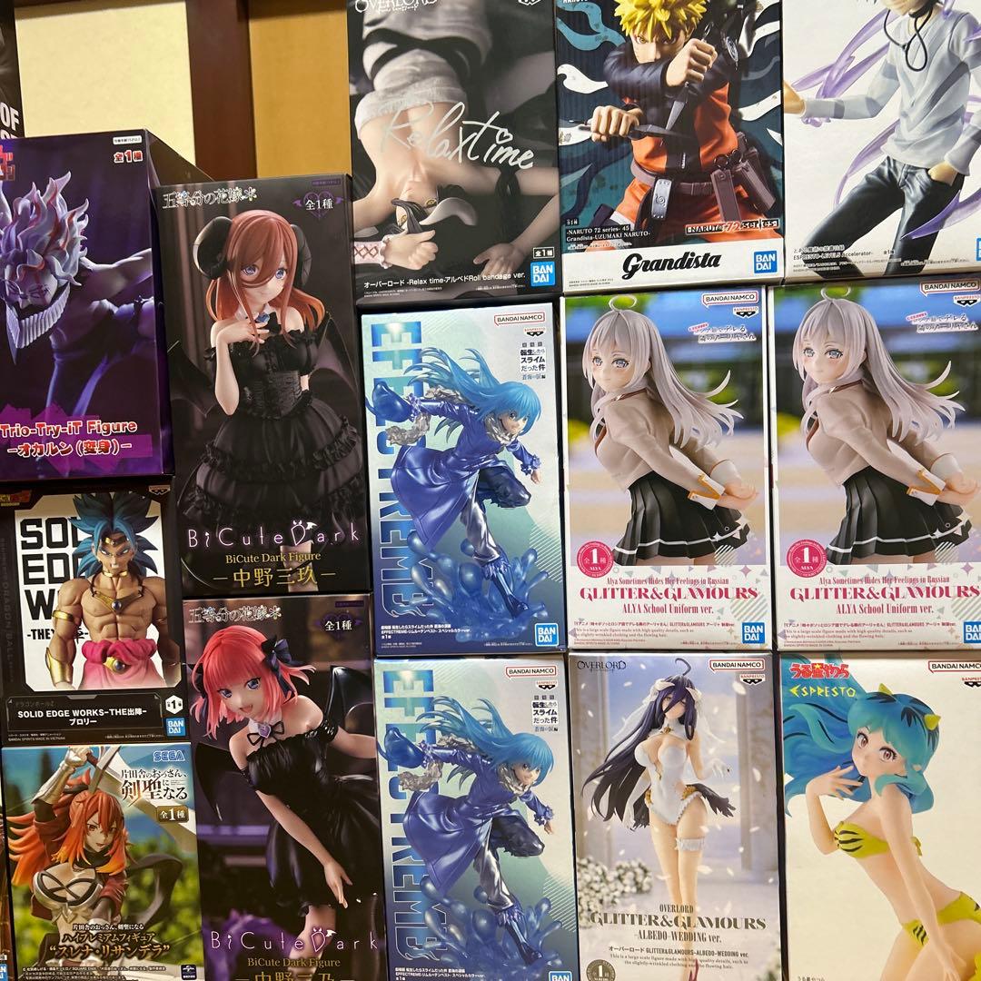 フィギュア まとめ売り　18点　ワンピース　ドラゴンボール　五等分の花嫁　美少女