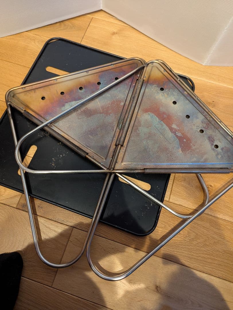 スノーピークの焚き火Ｌ スターターセット