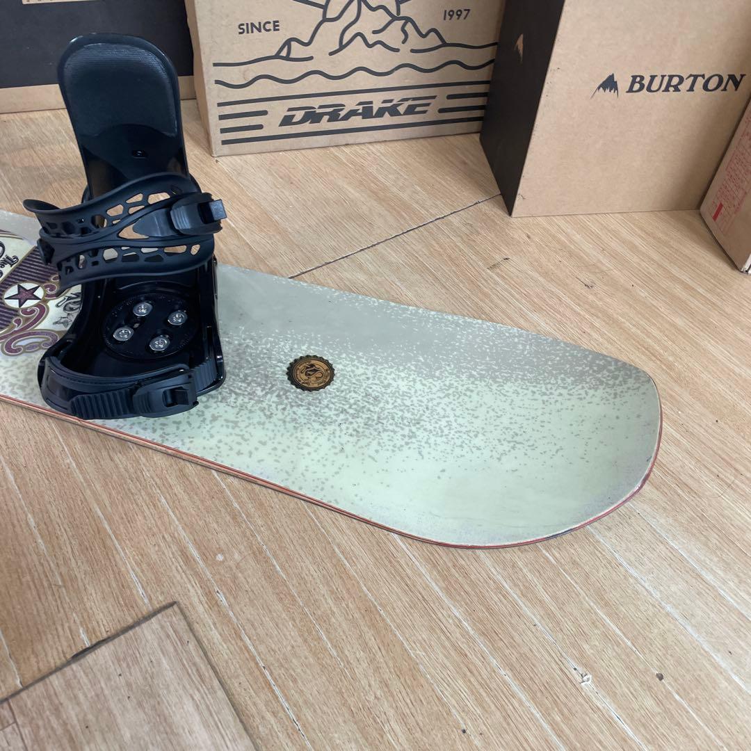 SALOMON×ZUMA　サロモン　未使用バインディング付スノーボードセット