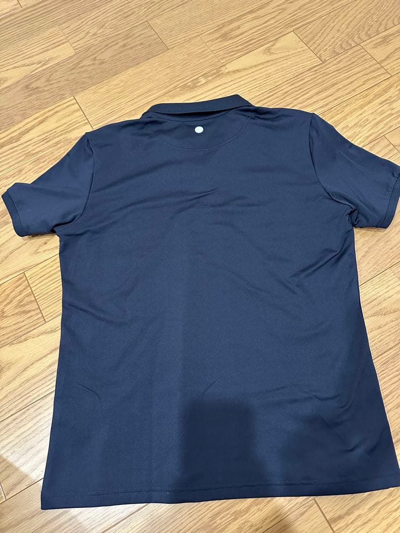 値下　BRIEFING ネイビー ポロシャツ レディースLサイズ　美品