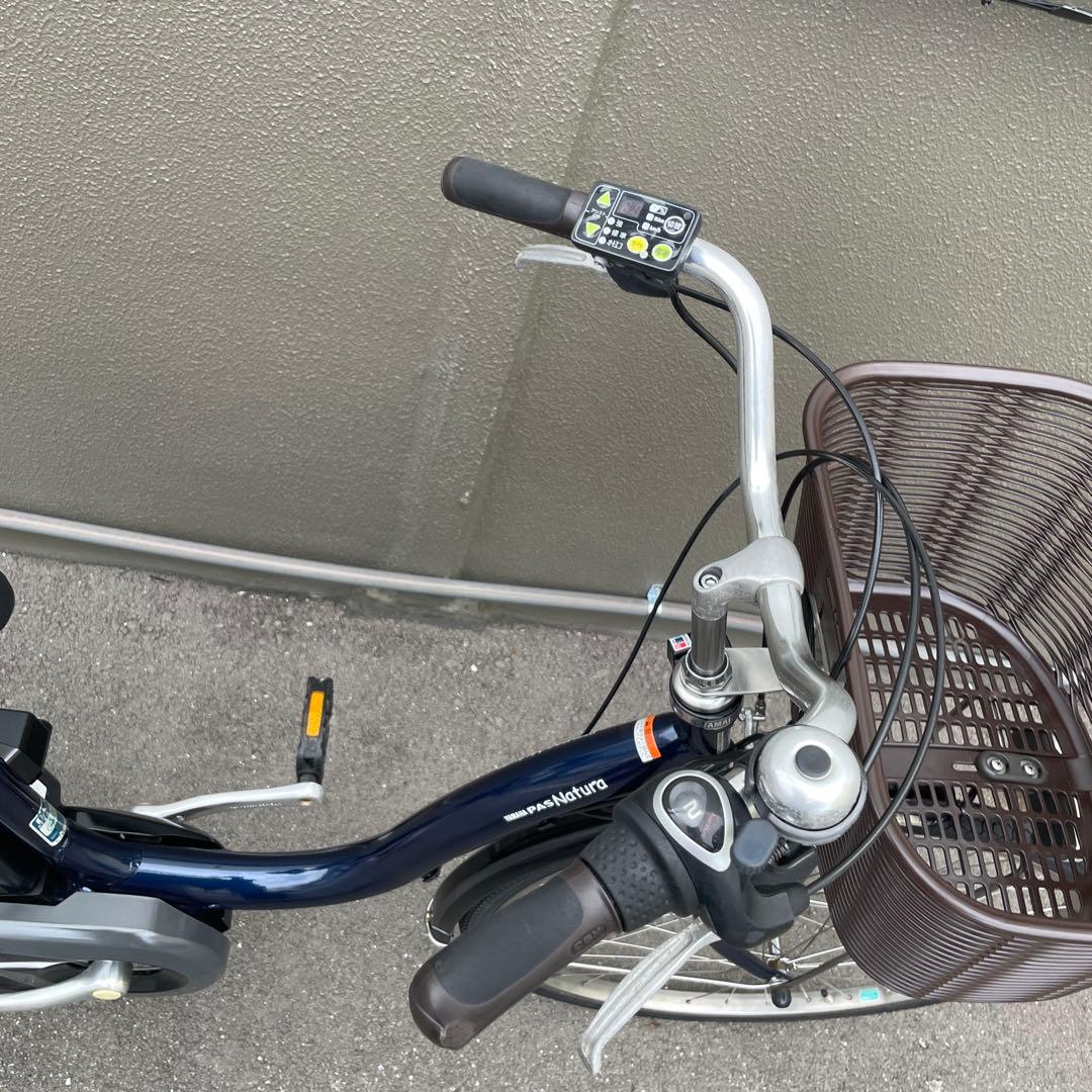 ヤマハ電動アシスト自転車26インチブルー