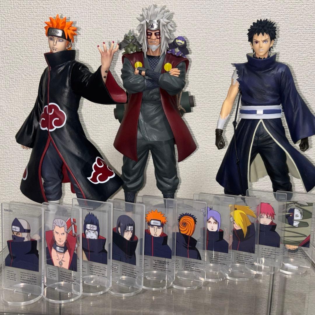 NARUTO フィギュア 3点セット＋おまけ付き《箱無し》-ナルト-