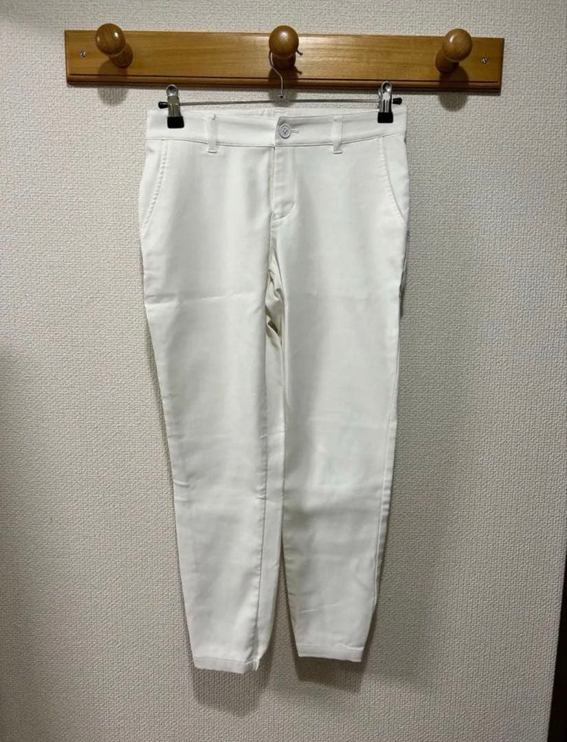 BEAMS GOLF 夏用長ズボン　白